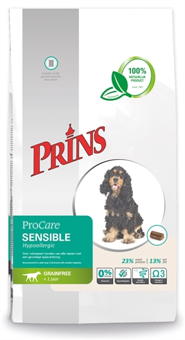 Prins Procare Graanvrij Sensible Hypoallergic 12 Kg product afbeelding