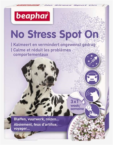 No stress spot on kalmeert en stimuleert goed gedrag hond product afbeelding