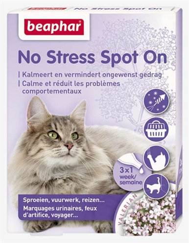No stress spot on kalmeert en stimuleert goed gedrag kat product afbeelding