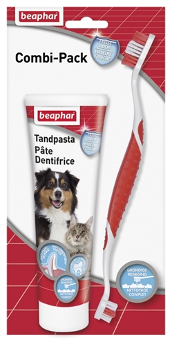 Beaphar tandpasta&borstel combipack product afbeelding