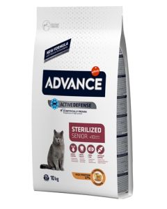 Advance cat sterilized sensitive senior 10+