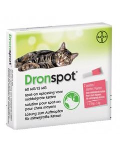 Bayer dronspot kat spot on