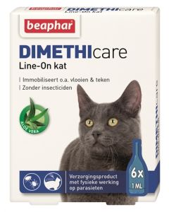 Beaphar dimethicare lineon kat tegen vlooien en teken