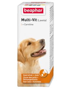 Beaphar multivit laveta + carnitine hond