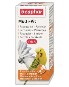 Beaphar multivit papegaai en grote parkieten