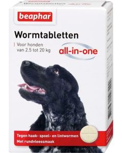 Beaphar wormtablet allinone hond