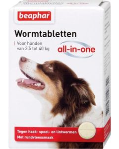 Beaphar wormtablet allinone hond