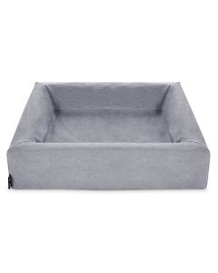 Bia bed cotton overtrek hondenmand grijs