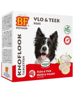 Biofood hondensnoepjes bij vlo pens