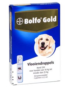 Bolfo gold hond vlooiendruppels