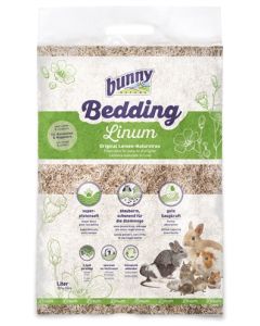 Bunny nature bunnybedding linum vlasvezel