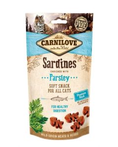 Carnilove soft snack sardines / peterselie