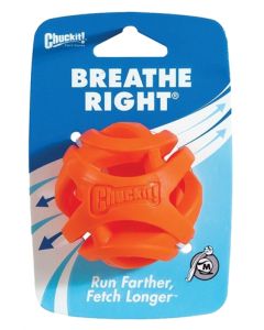 Chuckit breathe right fetch bal oranje