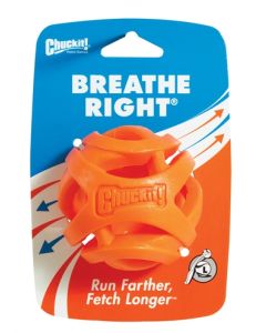 Chuckit breathe right fetch bal oranje