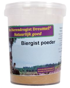 Dierendrogist biergist poeder