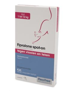 Exil flea free fipralone spoton kat