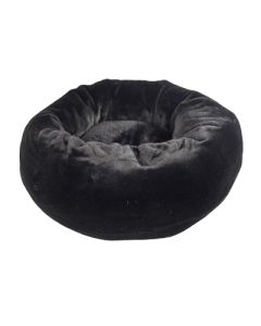 Foeiii cozy pluche relax donut zwart