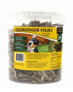 Gedroogde visjes voor hond en kat