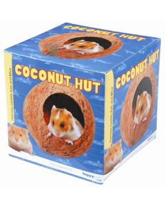 Happy pet coconut hut