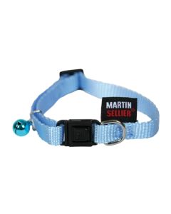 Kattenhalsband nylon uni blauw