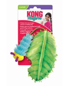 Kong flingaroorups met blad met catnip