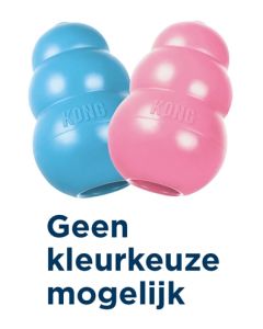 Kong puppy roze of blauw assorti