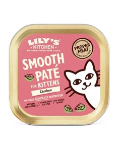 Lily's kitchen cat kitten smooth pate chicken