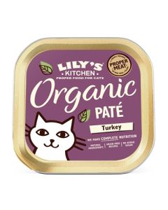 Lily's kitchen cat organic turkey pate