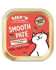 Lily's kitchen cat smooth pate salmon & chicken