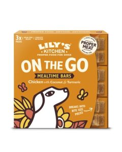 Lily's kitchen dog adult chicken on the go bars multipack