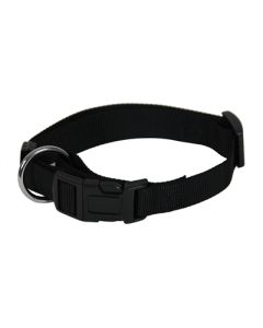 Martin halsband basic nylon zwart