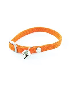 Martin halsband kat elastisch nylon oranje