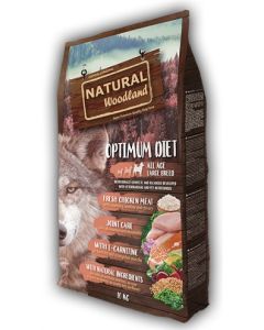 Natural woodland optimum large breed diet