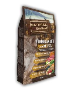 Natural woodland wild iberian diet