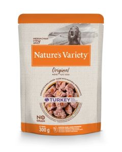 Natures variety original adult medium / maxi pouch turkey no grain