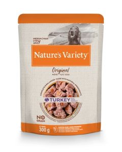 Natures variety original adult medium / maxi pouch turkey no grain