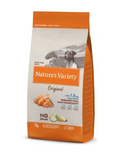 Natures variety original adult mini salmon no grain