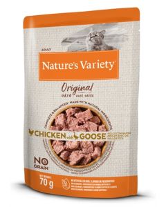 Natures variety original pouch chicken / goose