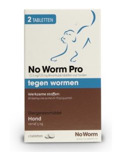 No worm pro hond