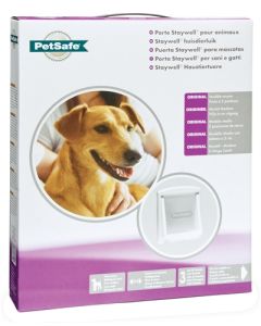 Petsafe hondenluikje medium wit/transparant