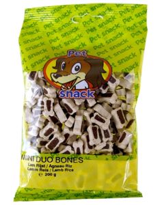 Petsnack botjes duo lam/rijst