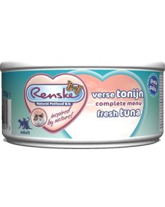 Renske vers vlees maaltijd kat verse tonijn patÉ