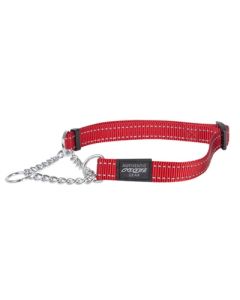 Rogz for dogs fanbelt choker rood