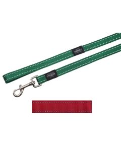 Rogz for dogs fanbelt long lijn rood