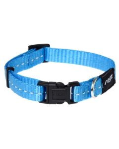 Rogz for dogs nitelife halsband turquoise