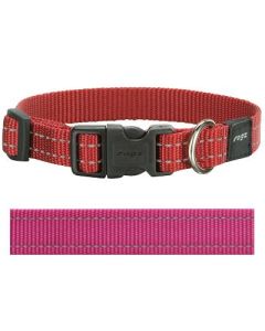 Rogz for dogs snake halsband roze