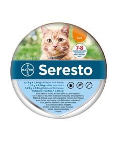 Seresto teken en vlooienband kat