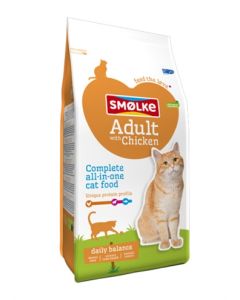 Smolke cat adult kip / rijst