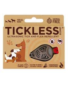 Tickless eco teek en vlo afweer voor hond en kat bruin