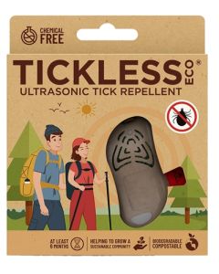 Tickless eco teek en vlo afweer voor mensen bruin